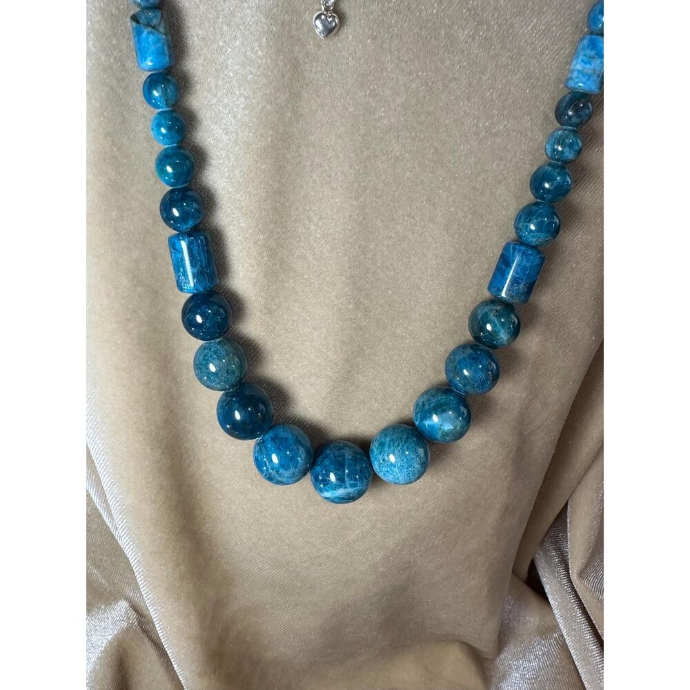 Jay King Neon Blue Appetite Beaded Necklace with Sterling Silver - Picture 8 of 9